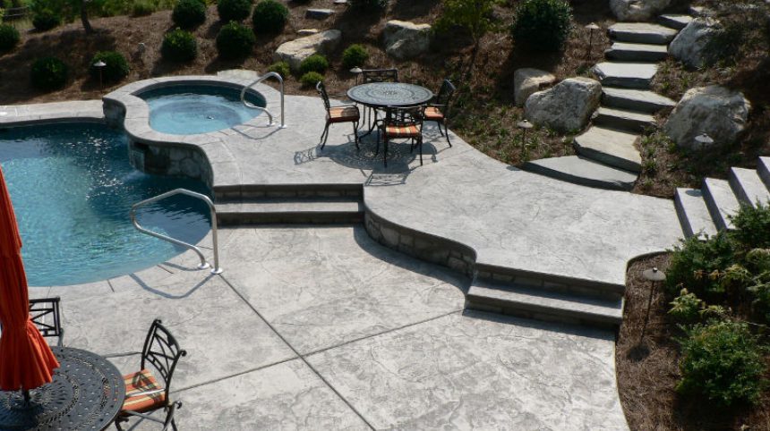 4 Finishing Options For Decorative Concrete Specify Concrete